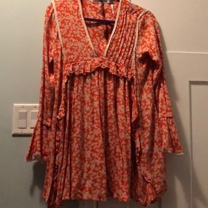 Free people tunic/ dress size XS